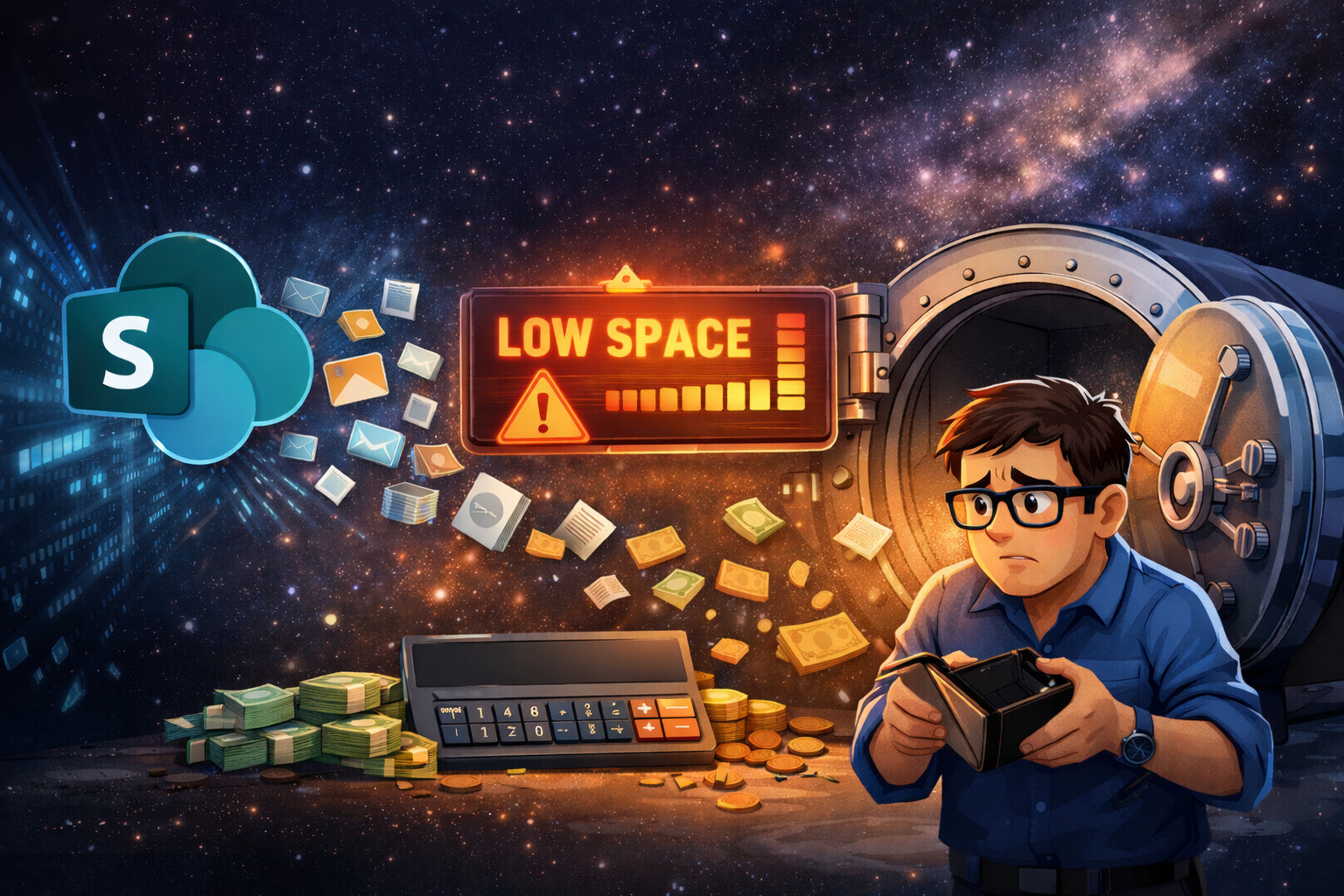 SharePoint Online: l’immensità dello spazio sta finendo